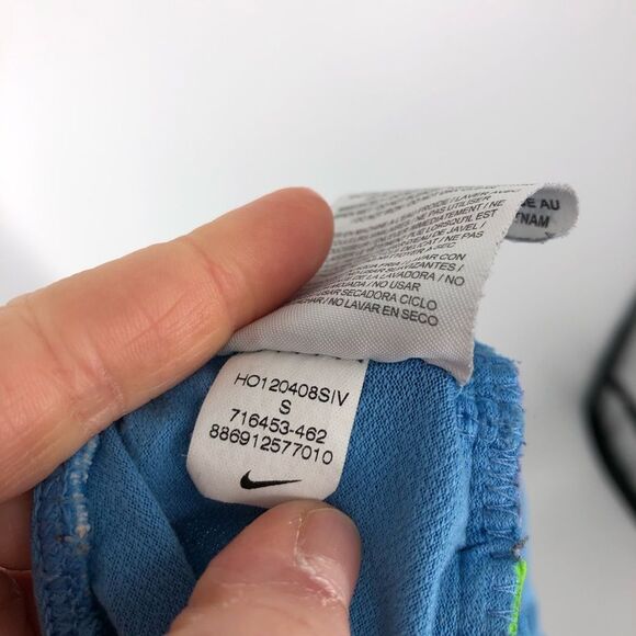 Nike Dri Fit Tempo Running Shorts Womens Small Light Blue Lined Pocket - Picture 13 of 13